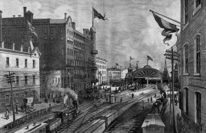 Atlanta_in_1877 The future home of Underground (center)