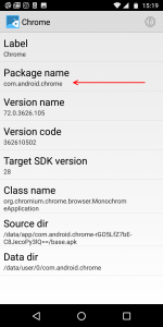 App Inspector Chrome